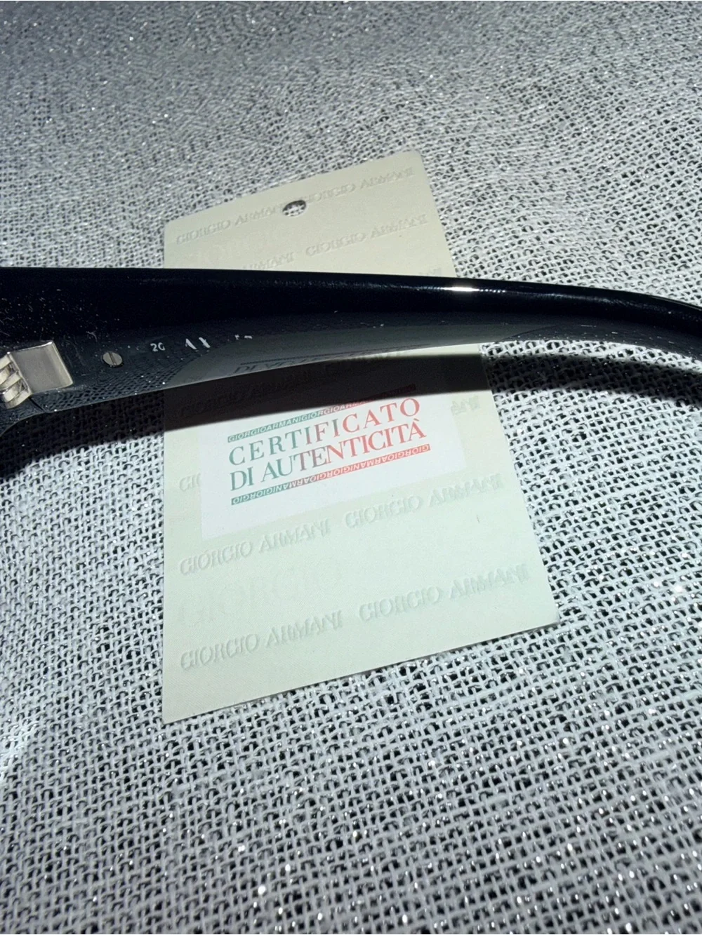 Authentic Vintage Armani Exchange Women's Sunglasses with Clear Graphic Case